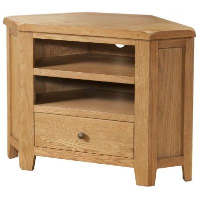 Calverley Oak Corner TV Unit